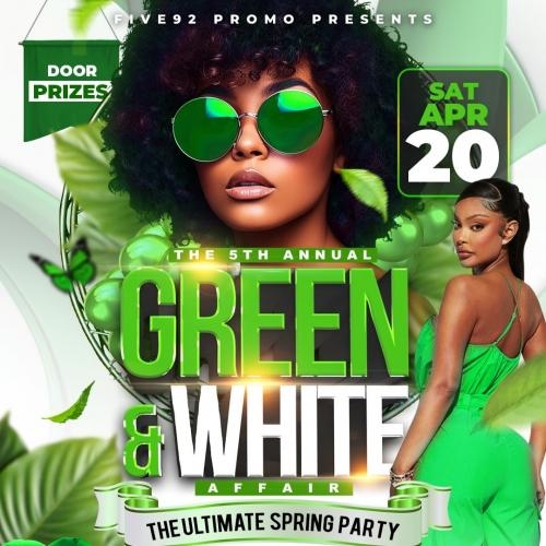 Green & White Affair | The Ultimate Spring Party