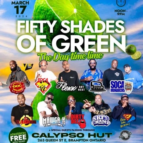 50 SHADES OF GREEN DAY LIME