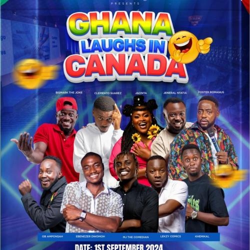 GHANA LAUGHS IN CANADA