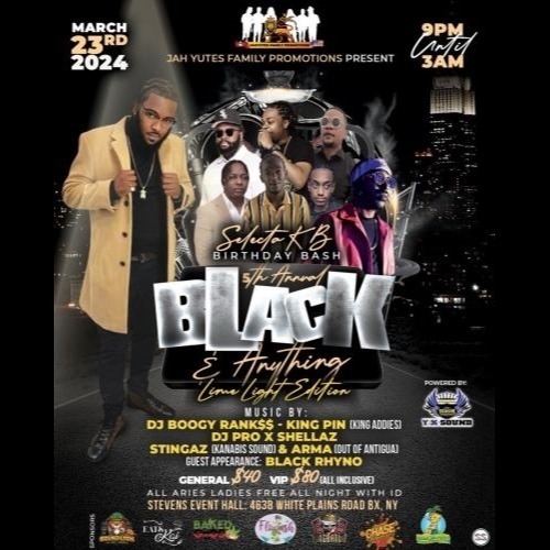 BLACK & ANYTHING SELECTA KB BIRTHDAY BASH LIME LIGHT EDIITION