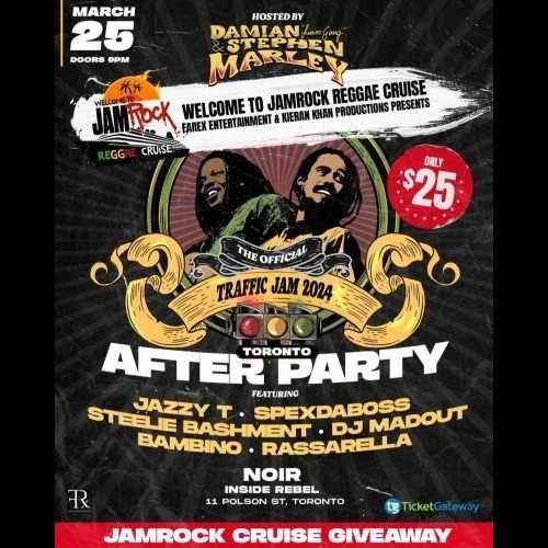 Damian & Stephen Marley Present: Traffic Jam Tour 2024 Official Afterparty