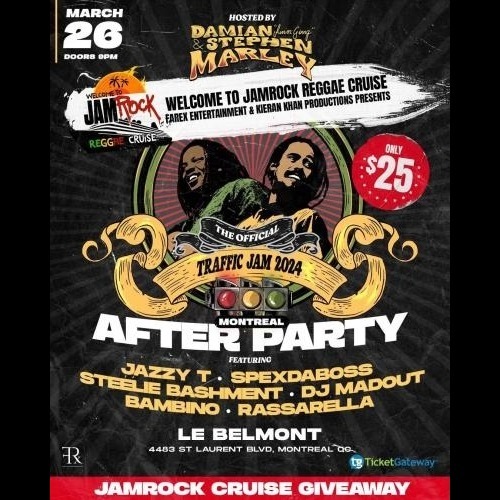 Damian & Stephen Marley Present: Traffic Jam 2024 Tour Official Afterparty 