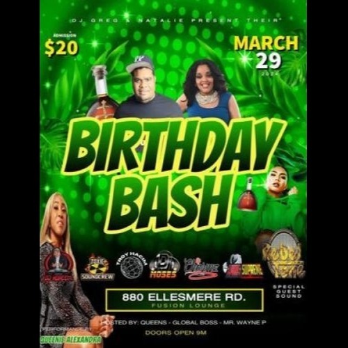 dj gregs bday bash
