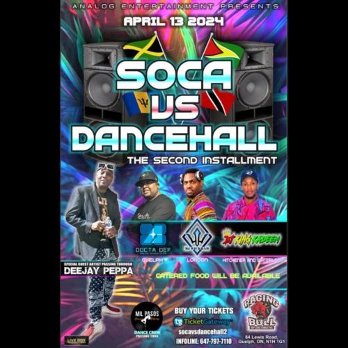 Soca Vs Dancehall - Second Installment