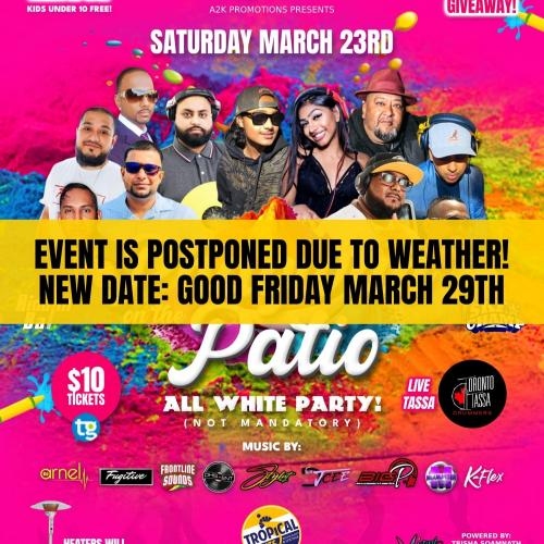 Phagwah on the Patio | All White Party