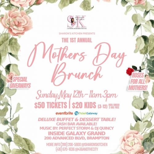 Mother's Day Brunch by Sharon's Kitchen! 