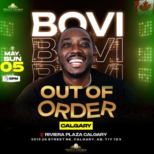 Bovi Out of Order CALGARY 