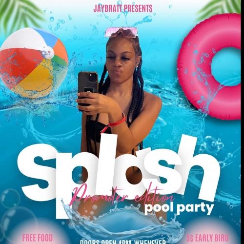 Splash pool party
