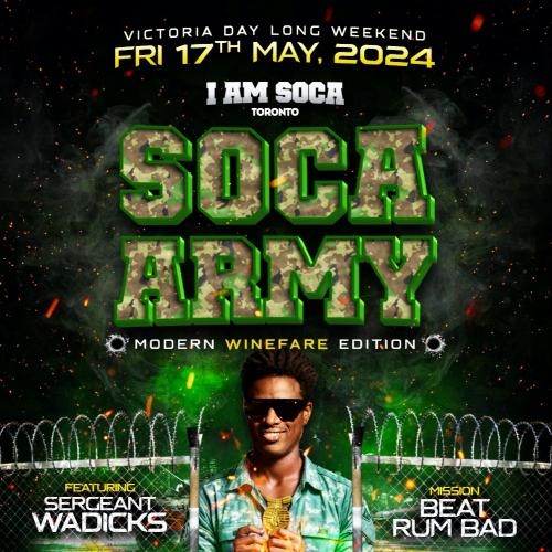 SOCA ARMY - I AM SOCA Feat WADICKS 