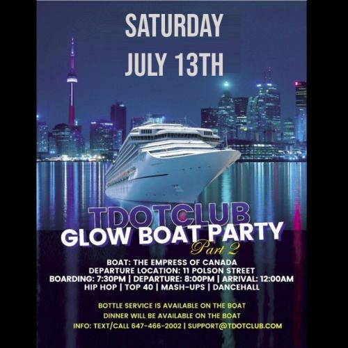 Tdotclub Glow Boat Party 2024