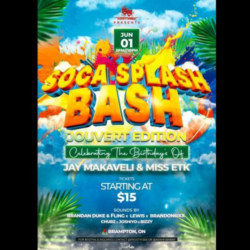 SOCA SPLASH BASH!