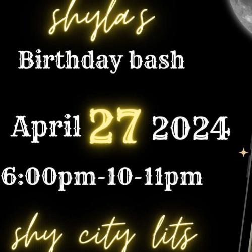 Shyla birthday bash