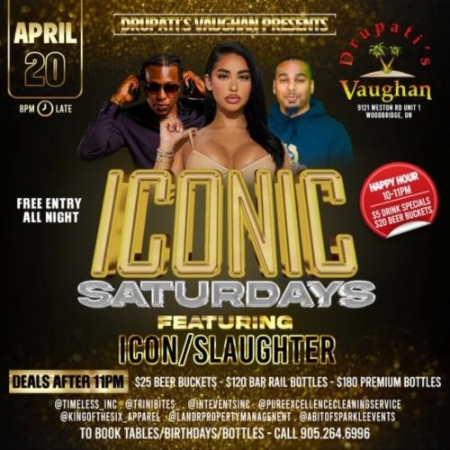 ✨ ICONIC SATURDAY 20th ✨