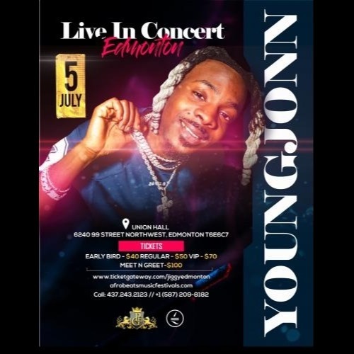 Young Jonn Live in Concert Edmonton