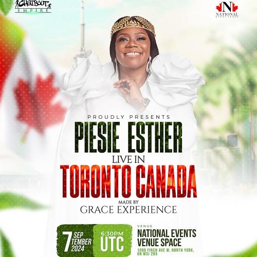 PIESIE ESTHER LIVE IN TORONTO