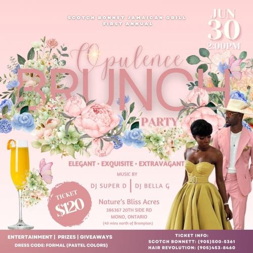 Opulence Brunch Party