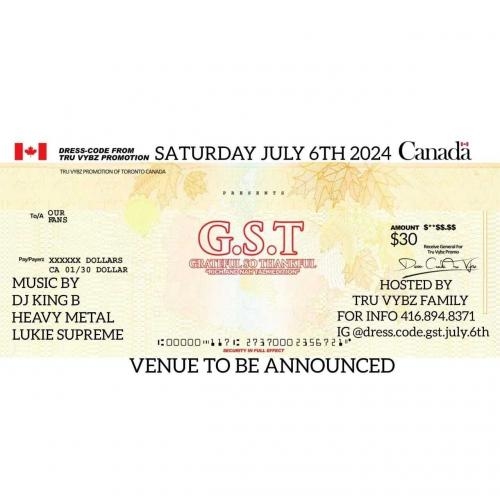 G.S.T - Grateful So Thankful 