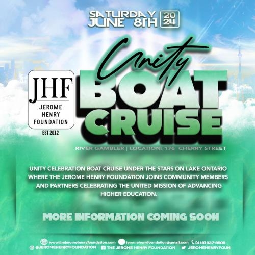Jerome Henry Foundation Unity Boat Cruise 2024 