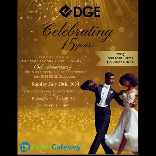 EDGE ANNUAL COTILLION BALL 15TH YEAR ANNIVERSARY