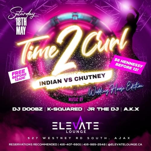 TIME 2 CURL - INDIAN VS CHUTNEY - WEDDING HOUSE EDITION