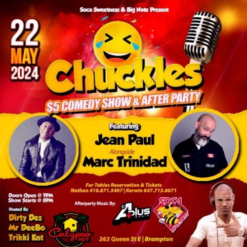 CHUCKLES COMEDY SHOW Ft Jean Paul & Marc Trinidad 