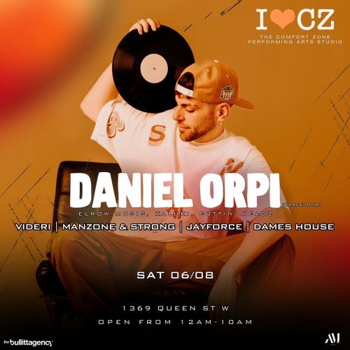 The Comfort Zone presents ** DANIEL ORPI**