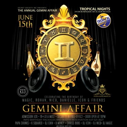 The Annual Gemini Affair