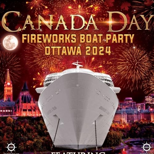 CANADA DAY FIREWORKS BOAT PARTY OTTAWA 2024