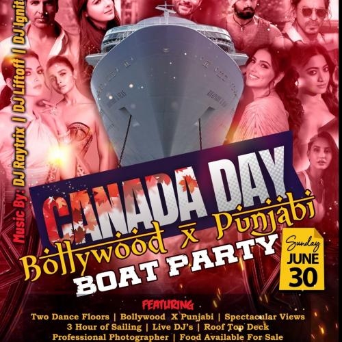 CANADA DAY WEEKEND BOLLYWOOD X PUNJABI BOAT PARTY VANCOUVER 2024
