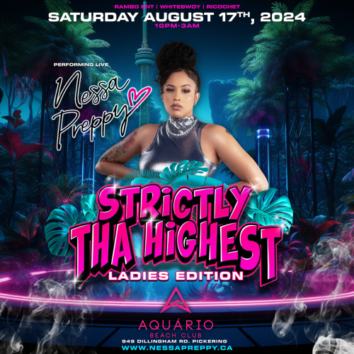 NESSA PREPPY Live Inside STRICTLY THE HIGHEST