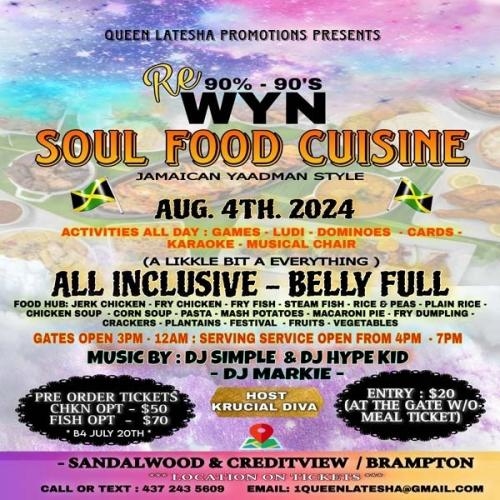 ReWYN 90%-90'S | SOUL FOOD CUISINE