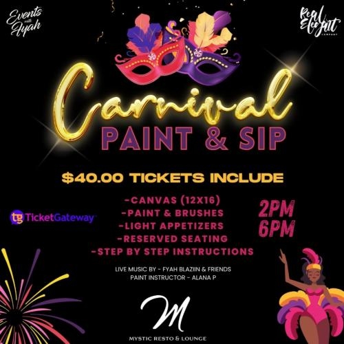 CARNIVAL PAINT & SIP