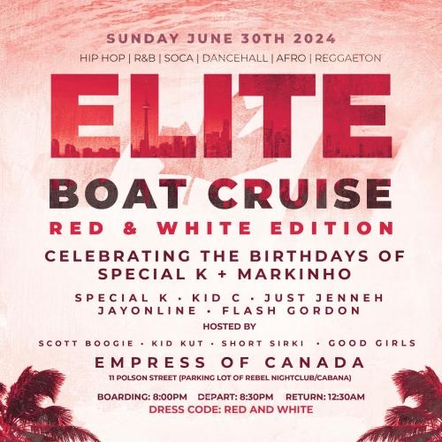 ELITE - Canada Day Boat Ride