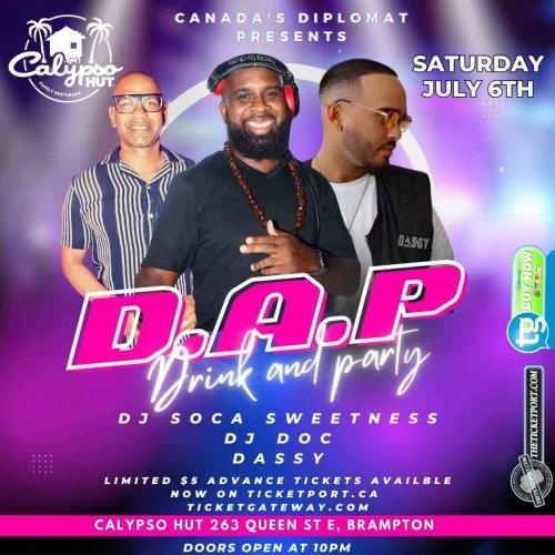 DAP DRINK AND PARTY