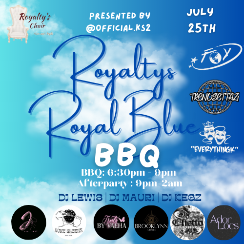 Royalty's Royal Blue BBQ