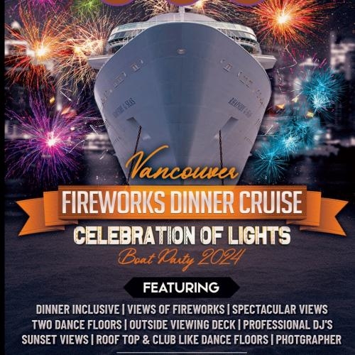 Celebration of Lights Boat Party Vancouver 2024 | July 20th | Portugal