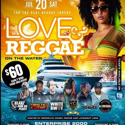 LOVE & REGGAE ON THE WATER BOAT CRUISE