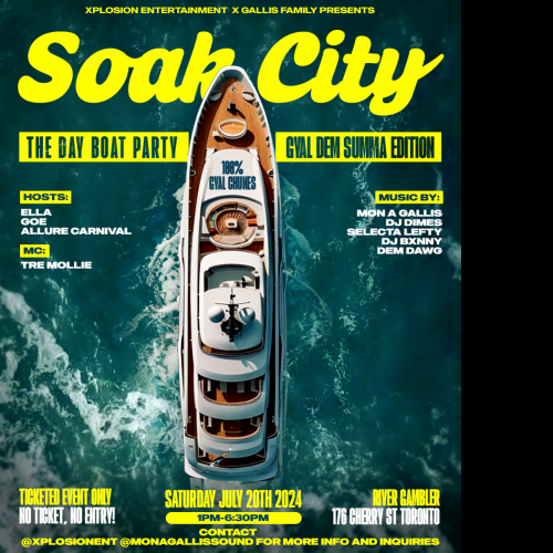 Soak City The Day Boat Xplosion X Gallis Family