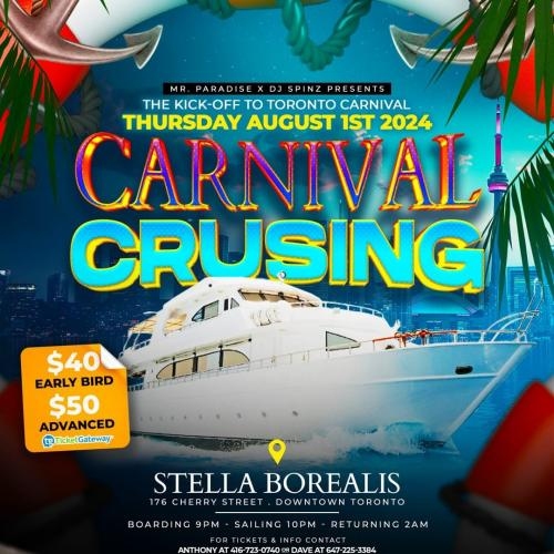 CARNIVAL CRUISING - CARIBANA THURSDAY BOAT RIDE