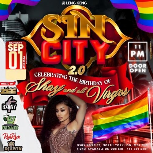 SIN CITY 2.0 celebration birthday