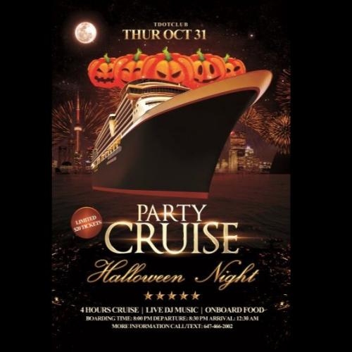 Toronto Halloween Night Booze Cruise 2024