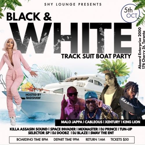 Black&WhitetracksuitBoatparty