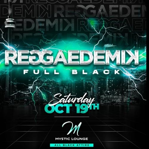 REGGAEDEMIK FULL BLACK