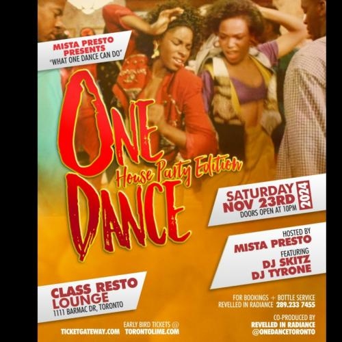 One Dance House Party Edition