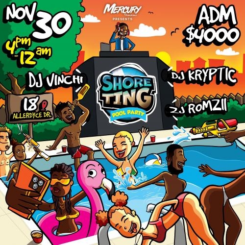 Shore Ting Pool Party