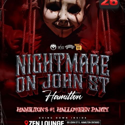 Nightmare on John Street | Oct 26th | Zen Lounge