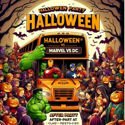 Marvel Vs DC Theme After Party