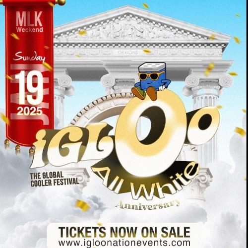 IGLOO FLORIDA JAN 2025 ALL WHITE ANNIVERSARY