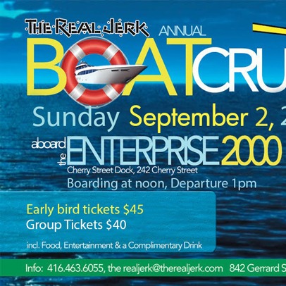 The Real Jerk Annual Boat Cruise 2018