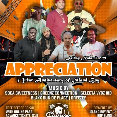 Island Boy Ent Appreciation Event Calypso Hut Family Restaurant ...
